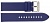 Каучуковый ремешок STAILER ORIGINAL 18 мм синий